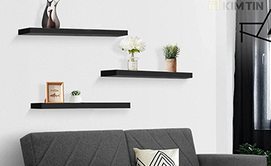 Lựa chọn kệ trang trí phòng khách đẹp, phù hợp với không gian